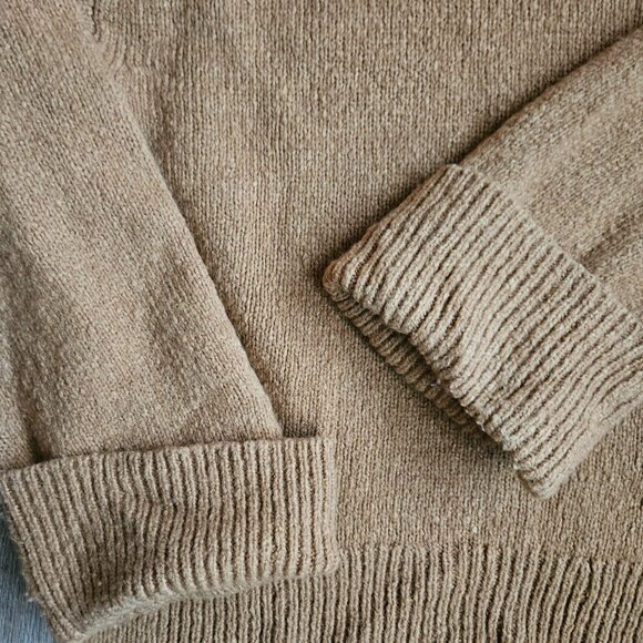 Frame Tan Brown Women's crewneck sweater size small - Picture 5 of 5